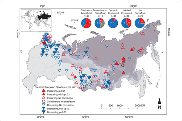 Publication of Dr. Evans' Work on Baseflow Mechanisms in Permafrost Regions