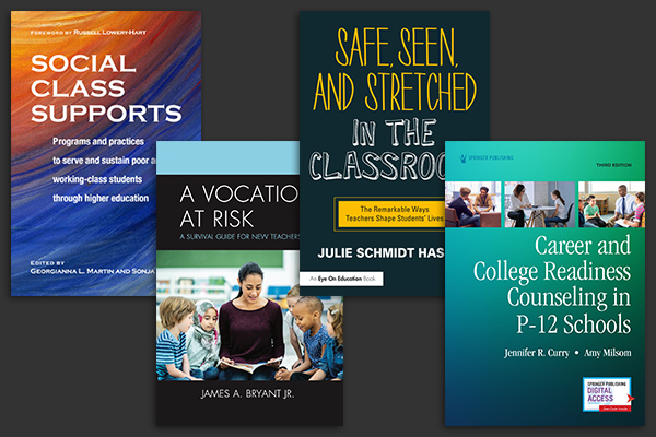 4 App State faculty publish books on teaching, counseling and student support