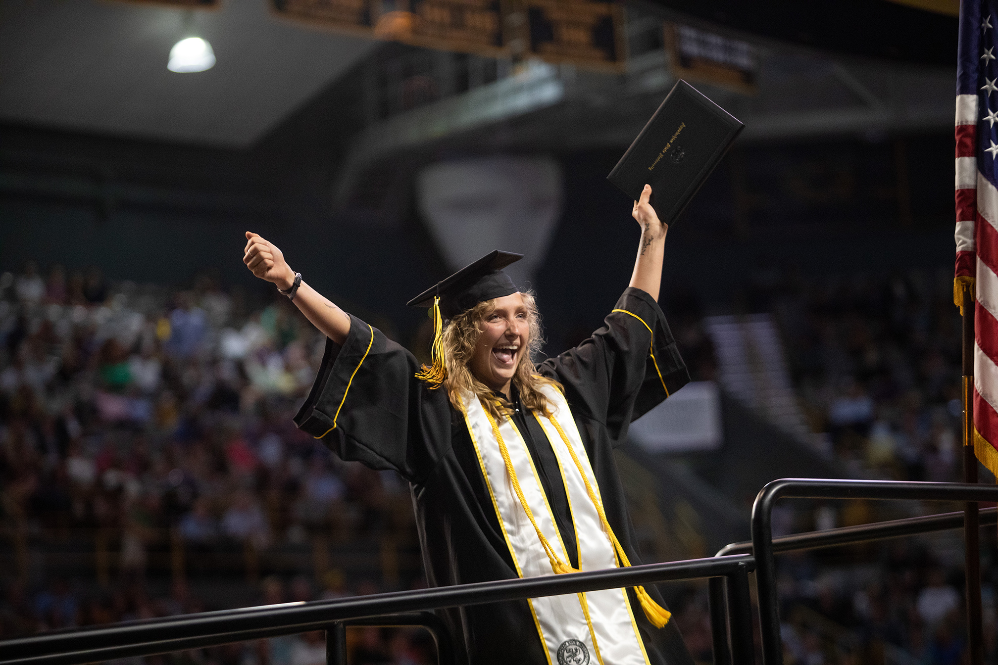 A black and gold celebration App State’s Spring 2022 Commencement