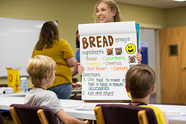 Local youth snack their way to improved language, literacy skills through App State summer program
