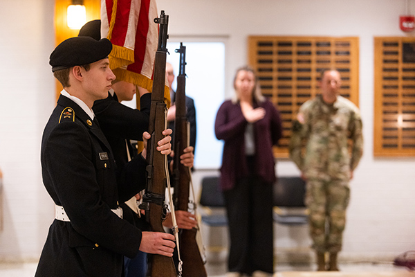 App State observes Veterans Day 2022 with ceremony on campus