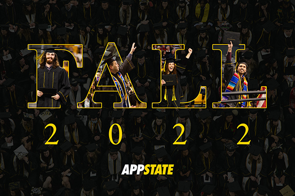 App State confers approximately 1,500 degrees at Fall 2022 Commencement