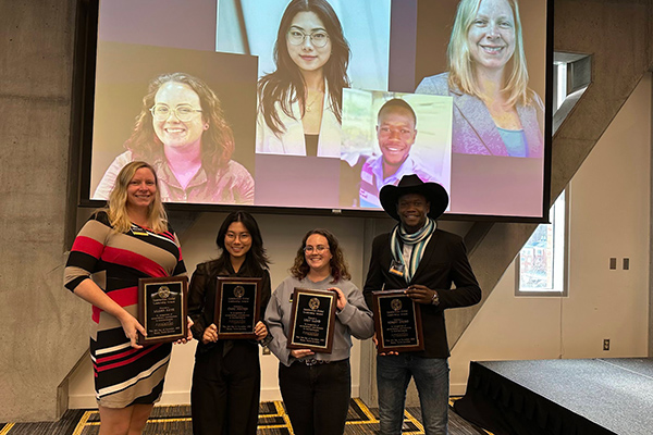 App State students, faculty member honored with 2022 Global Leadership Awards