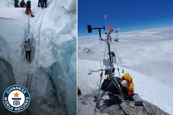 How the world’s highest weather station was installed atop Everest [faculty featured]