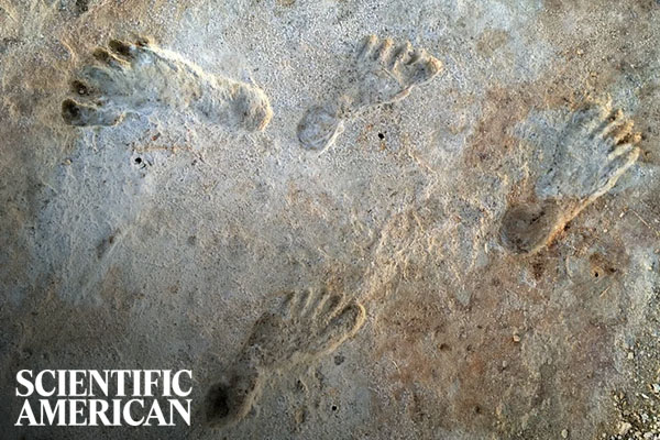 Ancient Footprints Affirm People Lived in the Americas More Than 20,000 Years Ago [faculty featured]