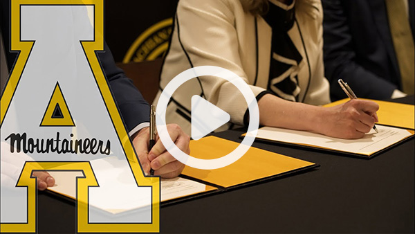 App State, Project Kitty Hawk sign agreement