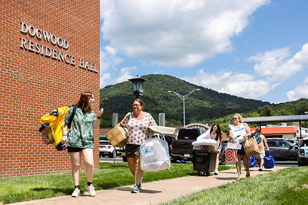 App State students settle into Boone campus residence halls for fall 2024