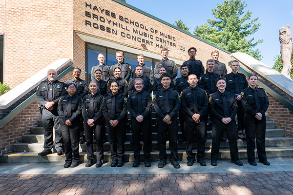 20 recruits graduate from App State Police Academy, became sworn NC police officers