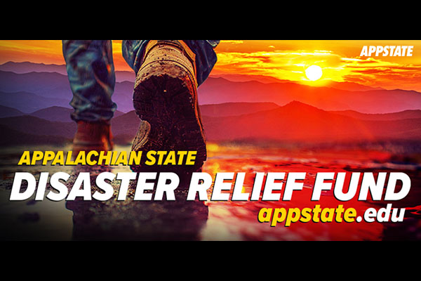 Help Mountaineers in need by giving to the App State Disaster Relief Fund