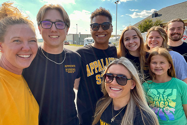 App State students, faculty and staff volunteered to help neighbors after Hurricane Helene