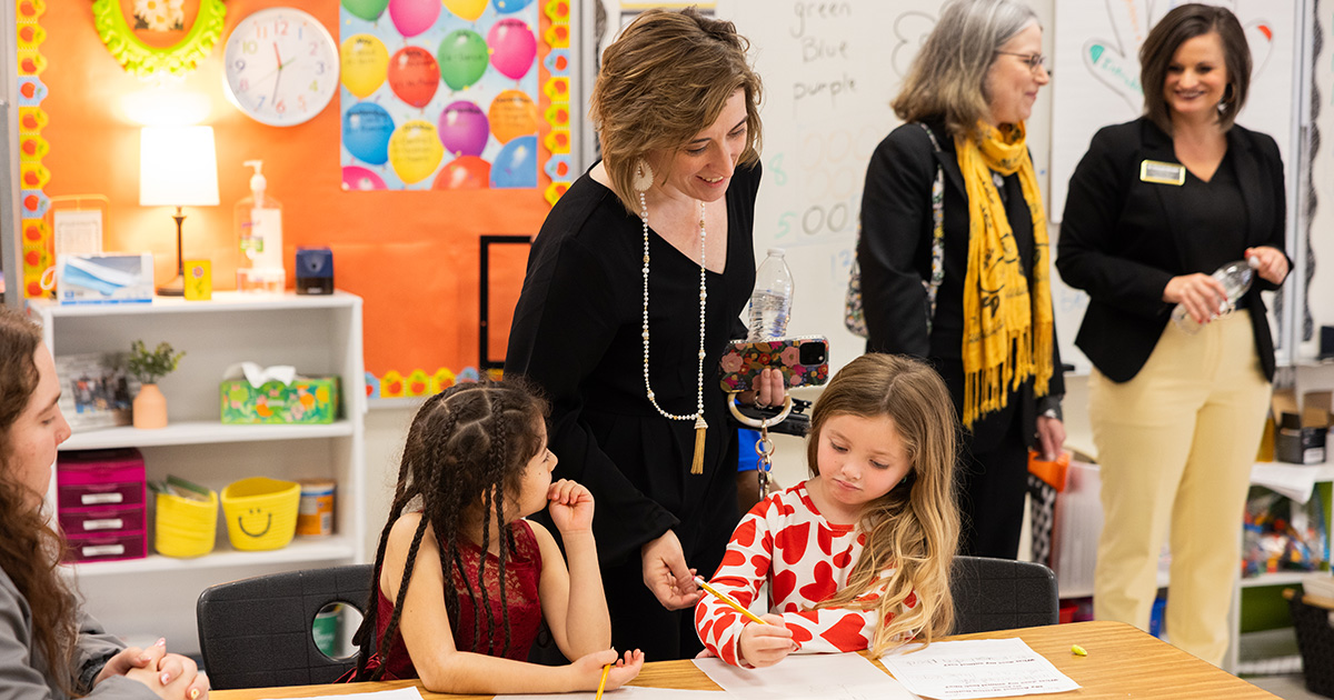 App State lab school pilots innovative teaching model to support teacher retention and student success