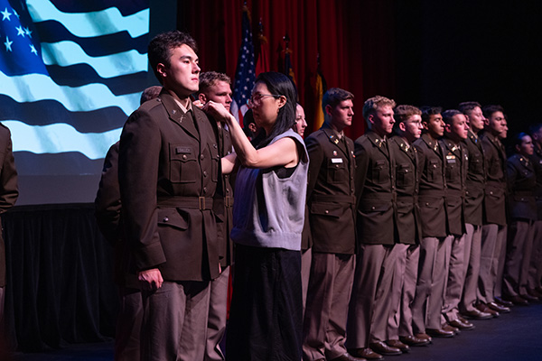 20 App State ROTC cadets commissioned to serve as Army second lieutenants