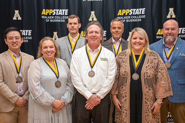 App State honors 7 faculty and staff with 2025 Sywassink Awards for Excellence
