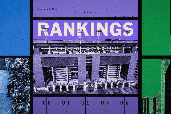 Ranking the 25 best college football stadiums from the Big House to Death Valley