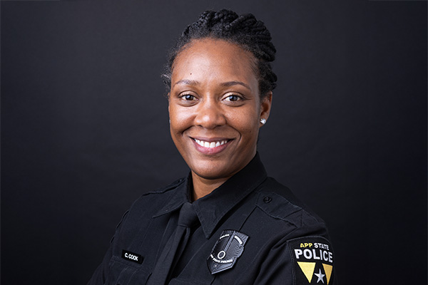 App State Police Officer Cashae Cook earns NC’s highest award for women in law enforcement