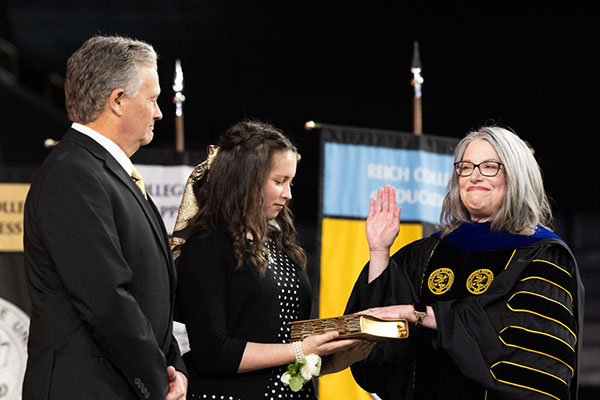 Norris formally installed as Appalachian State chancellor