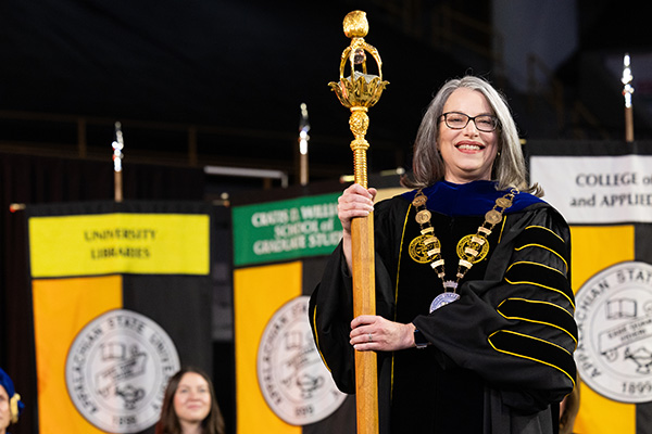 Dr. Heather Norris installed as 8th chancellor of App State