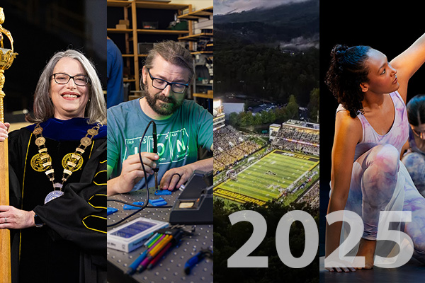 In 2025, App State celebrates its 8th chancellor amid record enrollment, research growth and campus advancements
