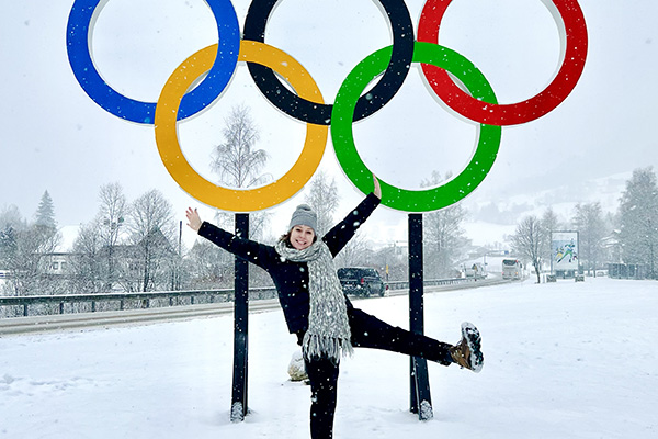 Olympic atmosphere: App State alumna Morgan Gulisano ’18 sets the stage for hospitality at the Games