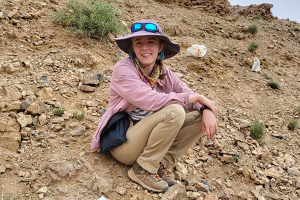 Geology major selected to present research at prestigious Explorers Club event