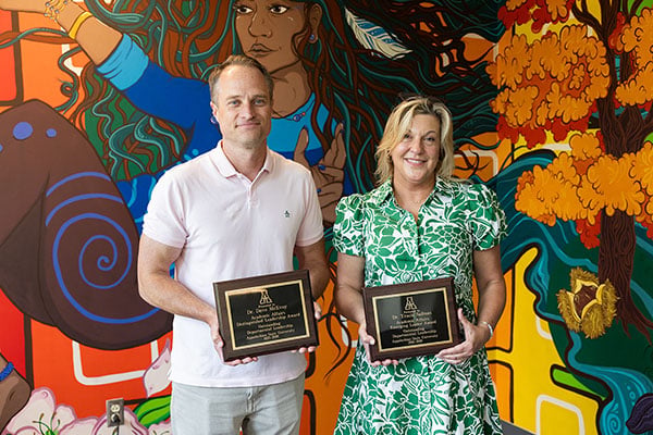 App State Departmental Leadership Awards: McEvoy, Salinas honored for impact on academic community