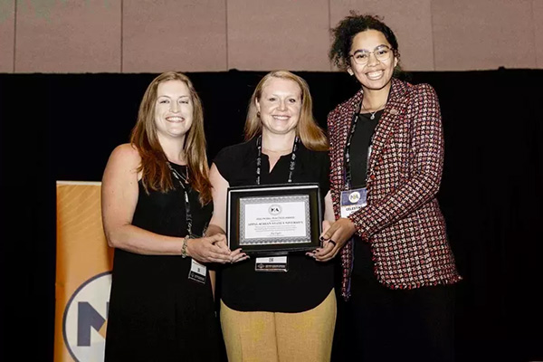 Academic Services for Student-Athletes staff wins national award