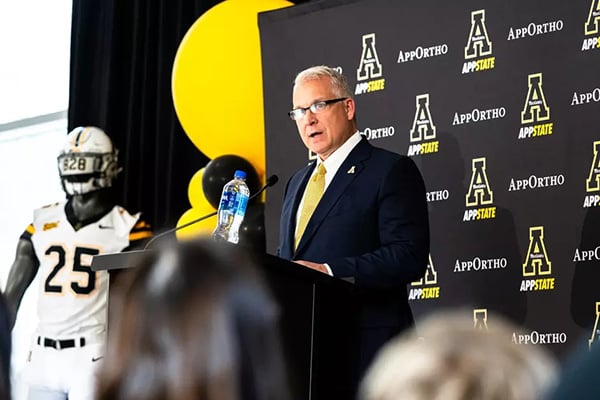 App State Athletics Director Doug Gillin named to College Football Playoff Selection Committee