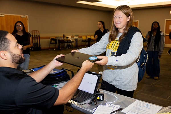 Second life, stronger start: App State and E2D provide 200 refurbished laptops to first-year students